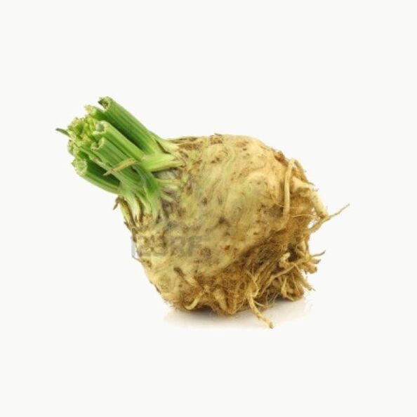 Celery root for cervical osteochondrosis