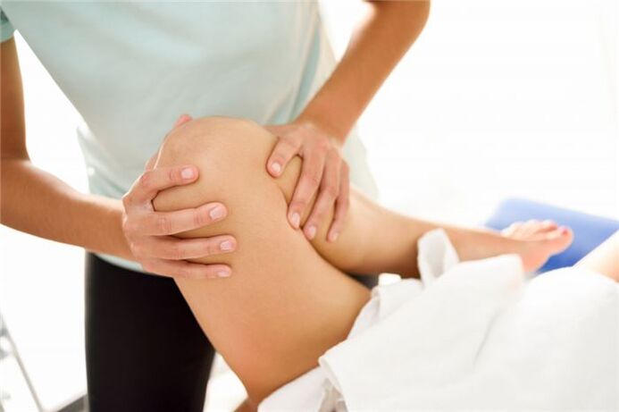 massage for arthrosis of the knee