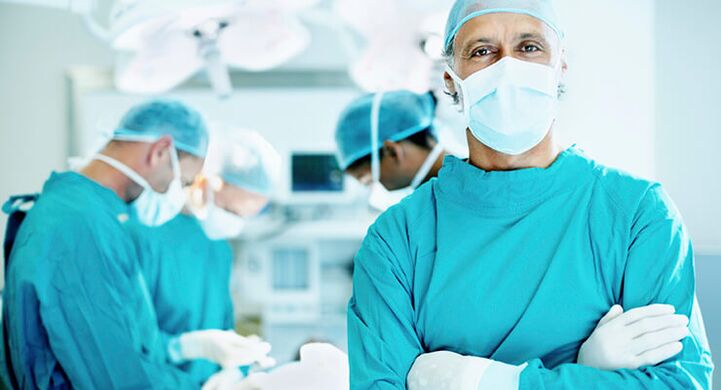 Surgery to eliminate arthrosis